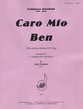 Caro Mio Ben C Trumpet and Piano cover